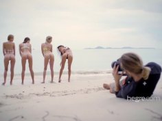 Ariel marika melena mira 4 nude beach nymphs